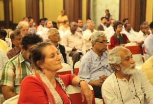 The people attending the panel discussion