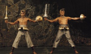 The unique Dandaka dance