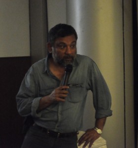 Pablo Bartholomew at the presentation