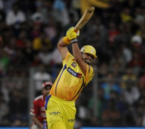 Raina raced to 87 runs in 25 ball, but failed to secure CSK a win.