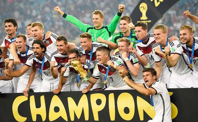 Germany wins FIFA world cup